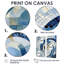 Or, construction de royaumes bleus IV - formes abstraites, art mural-54885571-54885570-54885573