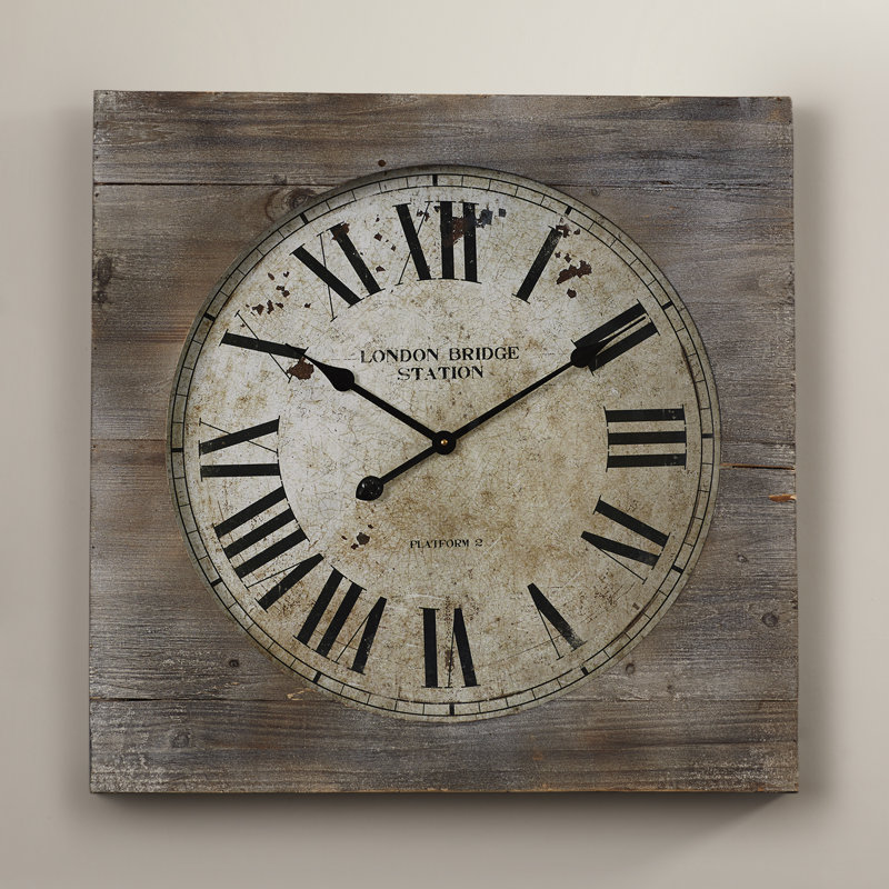 Bilel Wood Wall Clock