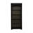 Juiliana Solid and Manufactured Wood Arched Bunching Bookcase with LED Lighting 