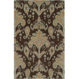 Chriseda Wool Ikat Indoor Rug