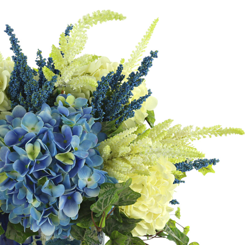 Hydrangea Floral Arrangement in Vase