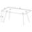 Gilman Rectangle Glass Top Dining Table-109625073