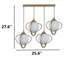 Luminaire suspendu pour îlot de cuisine à hauteur réglable 4 lumières-1929965477-1929965478