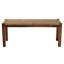 Banc en bois d'acajou / acajou Caelab