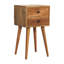30cm W Solid Wood Bedside Table