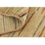 Tapis intérieur en laine 6 pi 5 po x 9 pi 5 po one-of-kind à la main-noué la new age brown Nash