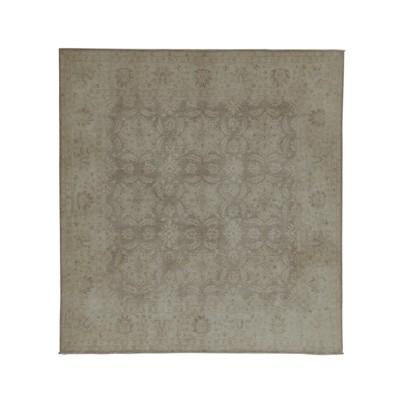 Ziegler Wool Floral Area Rug