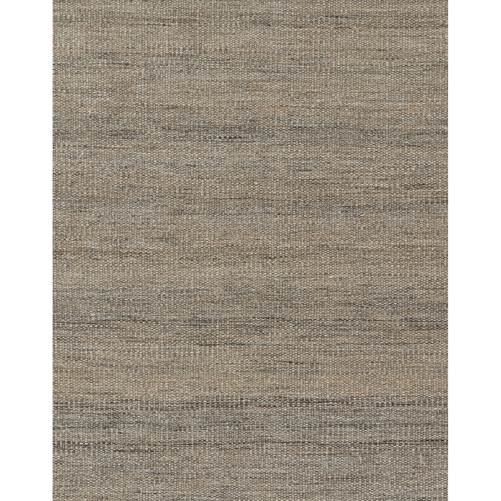 Cassandra Handmadewoven Area Rug in Gray, Rectangle 2' x 3'