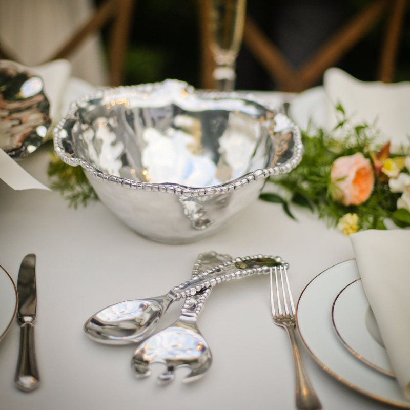 Organic Pearl Serving Bowl, 11.5"