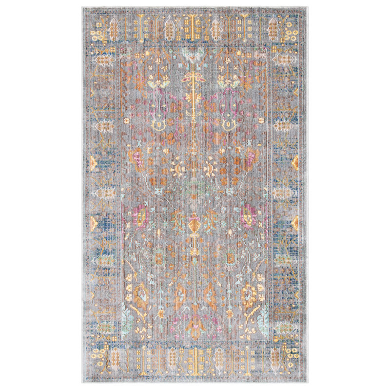 Leyla Oriental Hand Woven Area Rug, Rectangle 91 x 152cm