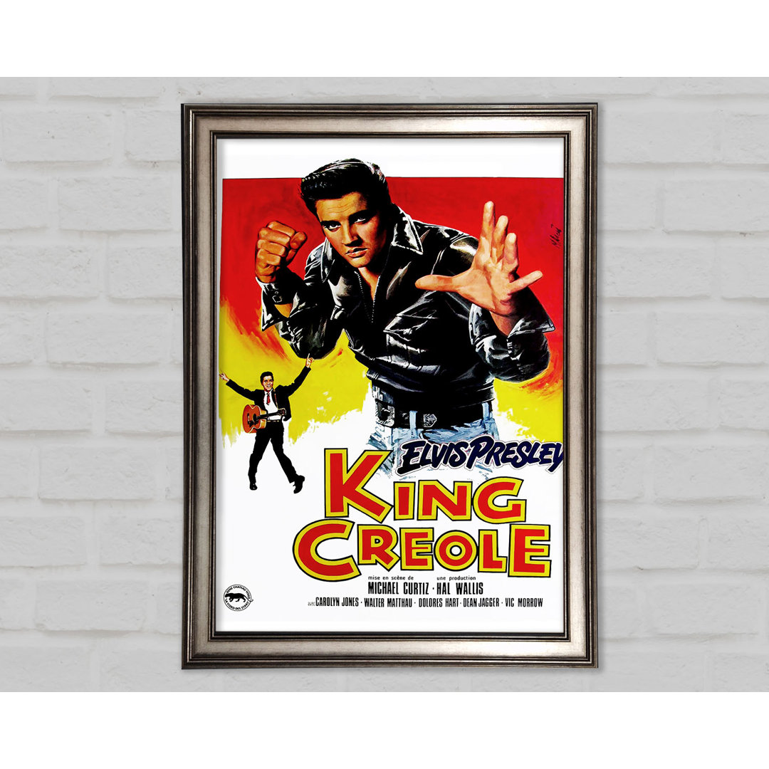 Elvis Presley King Creole - Einzelner Bilderrahmen Kunstdrucke