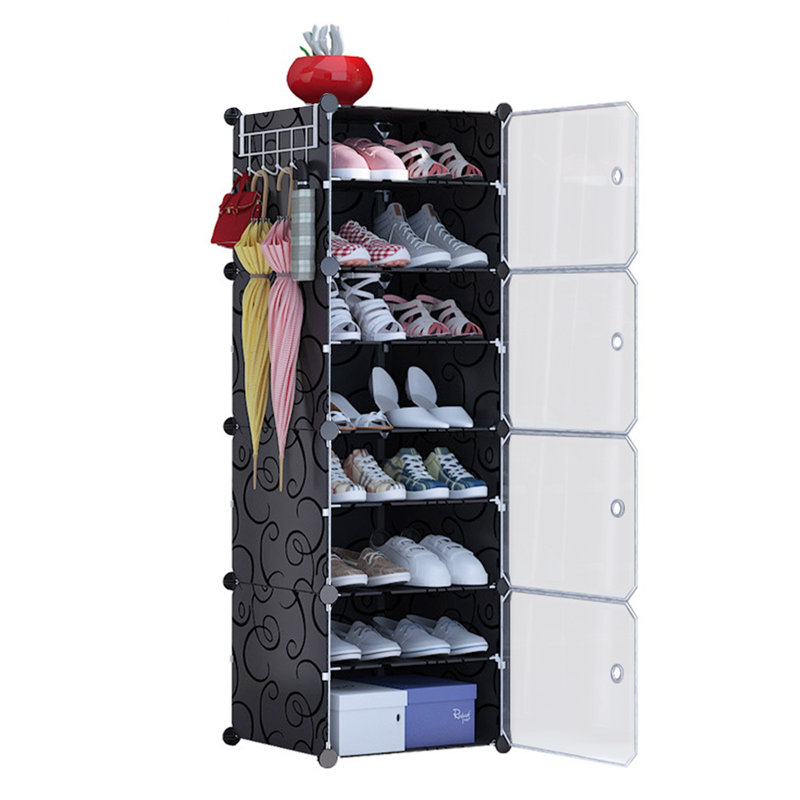 16 Pair Shoe Rack
