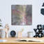 Art mural en métal luxueux «Dream Palm 1 C» par Sue Schlabach-106418037