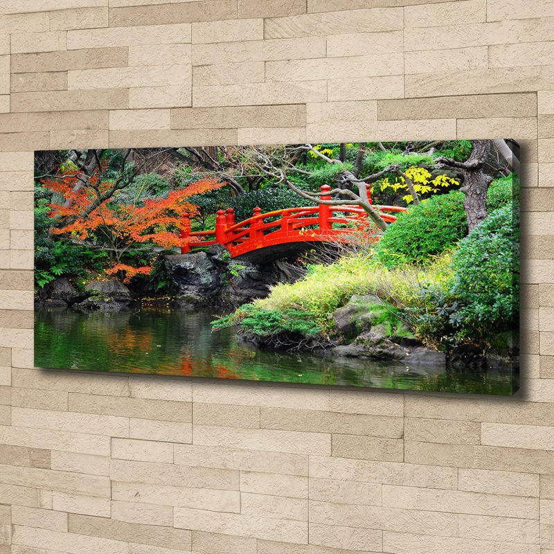 Japanese garden 1 Piece Wall Art on Canvas