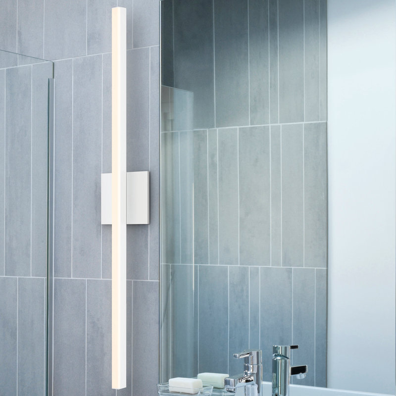 Stix Dimmable LED Vanity Light, Satin White