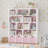 49.4" 5-Tier Cube Storage Bookcase With 4 Drawers,Standard Bookcase With Open Bookshelves-114294597