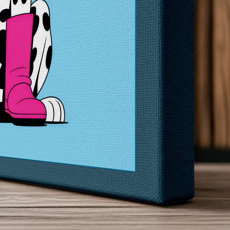 Print, 30x20 - 76.2 x 50.8 cm, Teal Border