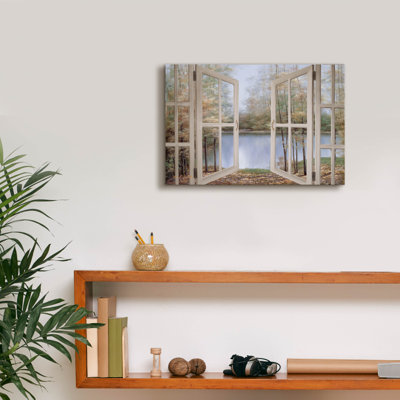 " Autumn Woods " by Diane Romanello