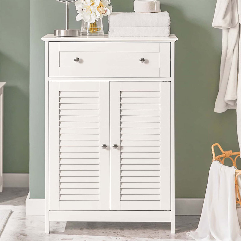 Compact Bathroom Cabinet Bathroom Cabinet, White