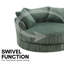 Skyler Upholstered Swivel Armchair-996899590