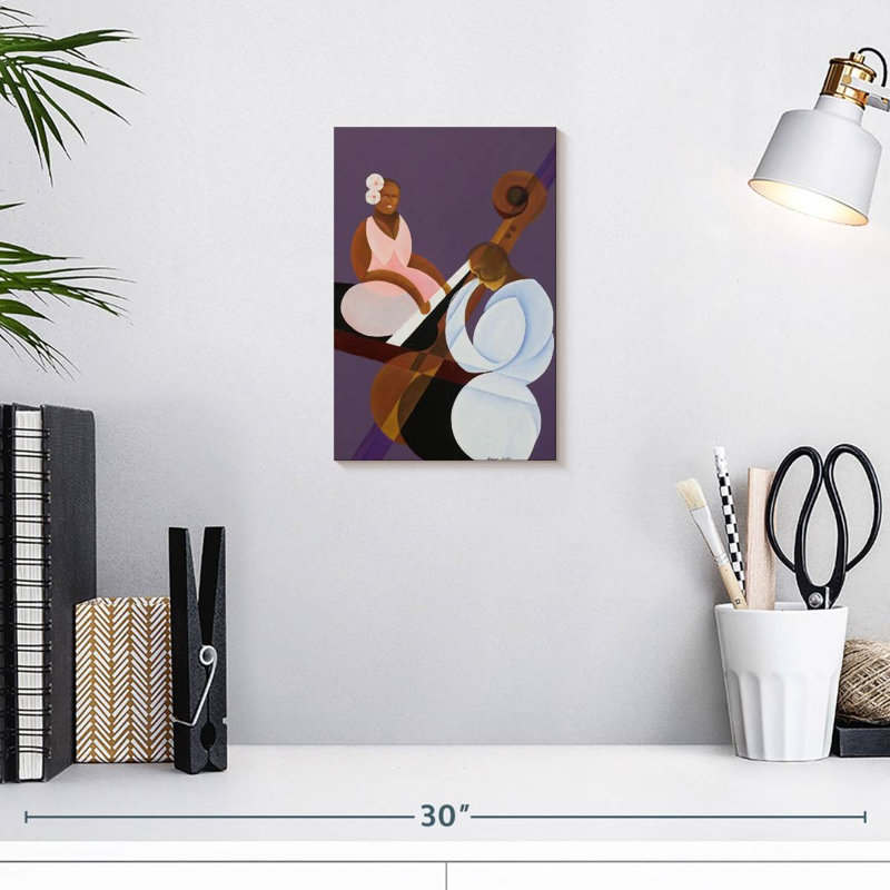 Abarca Lavender Jazz, 12" H x 8" W