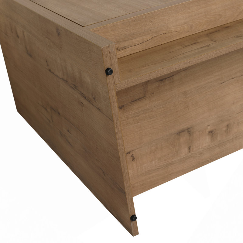 Freestanding Bathroom Vanity & 2 Soft-Close Cabinet Doors,Only Vanity Without Top