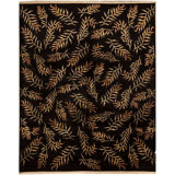 Chantel Hand Woven Silk and Wool Floral Area Rug