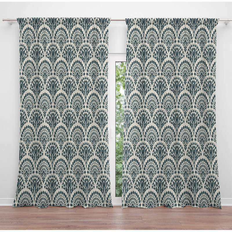 Paire de rideaux obscurcissant en polyester Orace, L 20 po x L 52 po