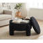 Repose-pieds rembourré avec rangement-491094017