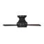 Ventilateur de plafond intérieur Houle avec pales noir minuit et télécommande portable