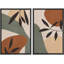 Ensemble d'art mural encadré Midea Century-71660371-71660372