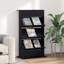 Wood Free Standing Magazine Rack-1259124778