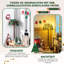 4.92' H Lighted Artificial Fir Christmas Tree
