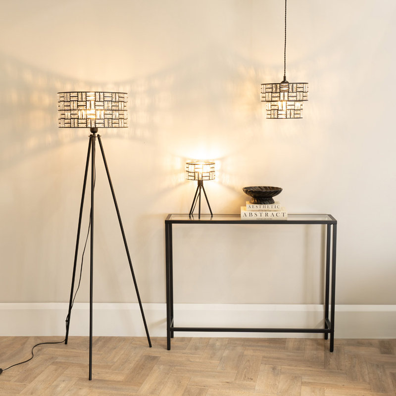 Akito Metal Tripod Lamp