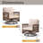 Rocking Swivel Patio Chair With Cushions