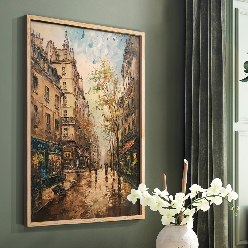 Série LANDSCAPES CDX - reproduction encadrée de qualité supérieure - prête à être accrochée - aucun clou requis