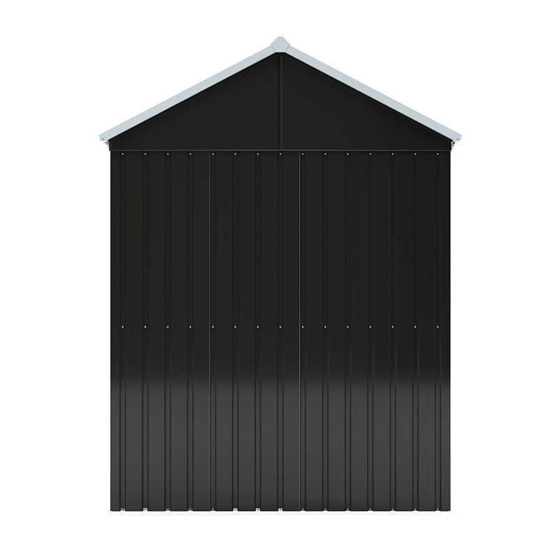 8.5ft W x 5.4ft D Metal Garden Shed