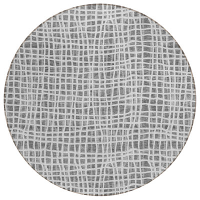 Tapis gris anthracite 8 po