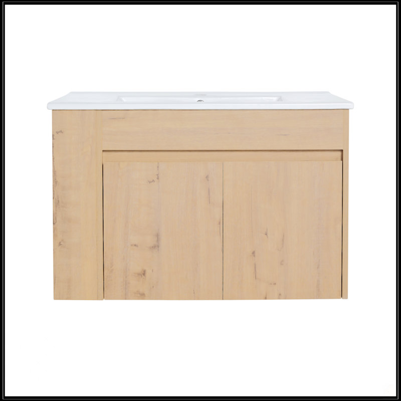 30 Inch Bathroom Vanity With Open Shelf