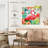 Brampt Pink Flamingo Square-109235536