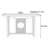 New Chinese Style Old Elmwood Hallway Console-1751229320