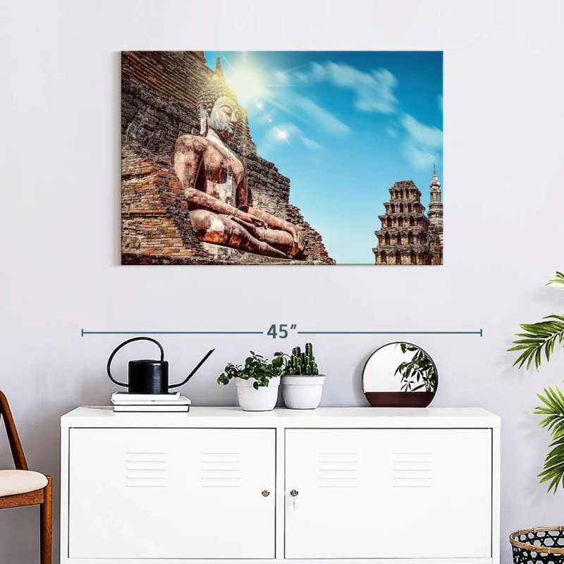 Adella Magnificent Buddha, 24" H x 36" W