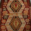 One-of-a-Kind 3'4" X 4'5" Flatweave Area Rug