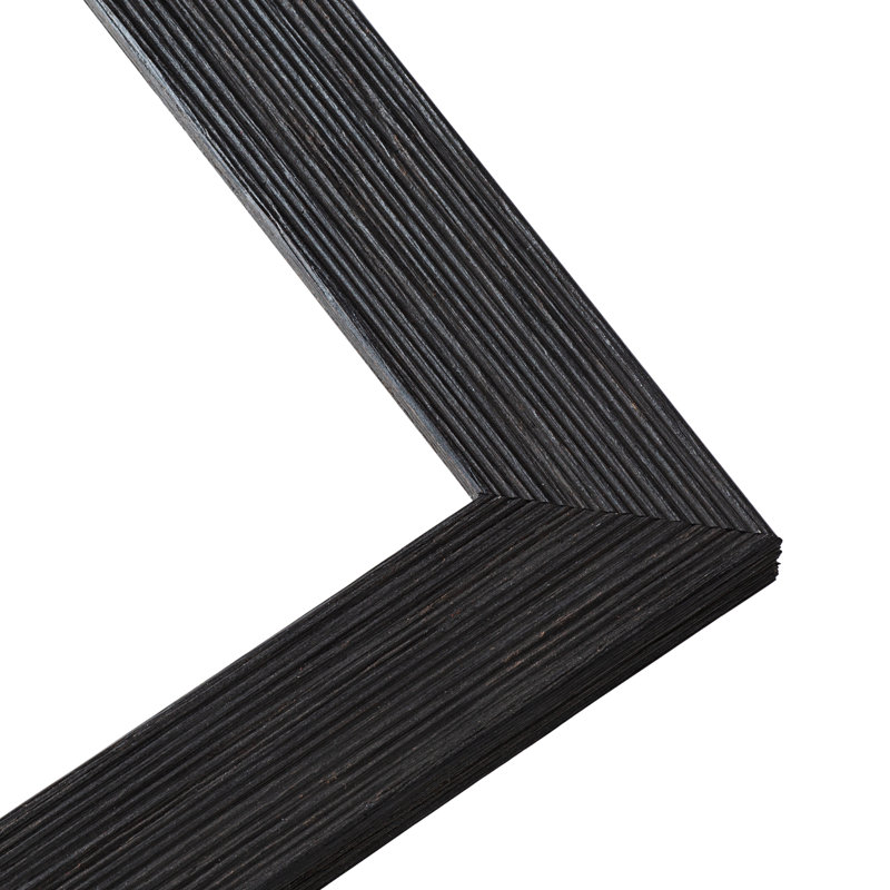 Mattew Solid Wood Picture Frame, Black, 20" x 20"