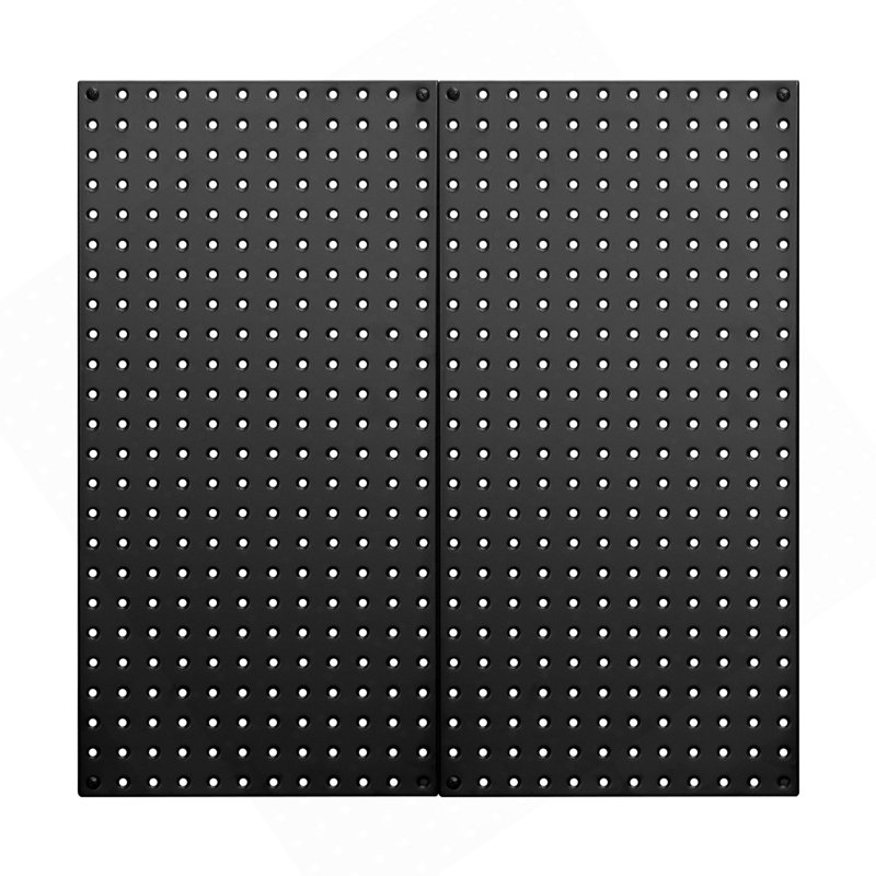 Organisateur mural en métal 2 pièces 24 "x 12" pour rangement d'outils de garage
