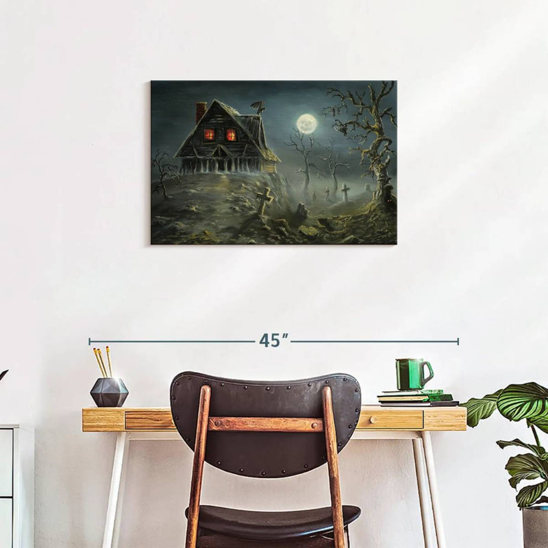Kelan Haunted Hill House, 20" H x 30" W