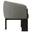 Fauteuil d'appoint rembourré brun Maciel