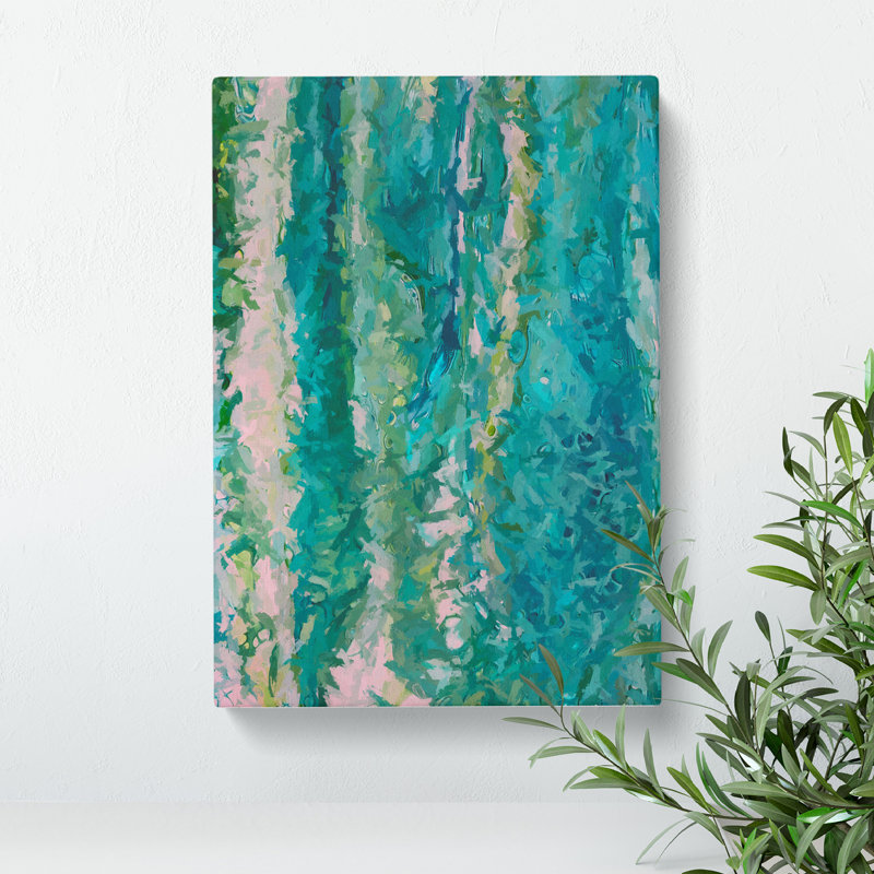 Universe Abstract - Wall Art, Wrapped Canvas, 50cm H x 35cm W, No Matte