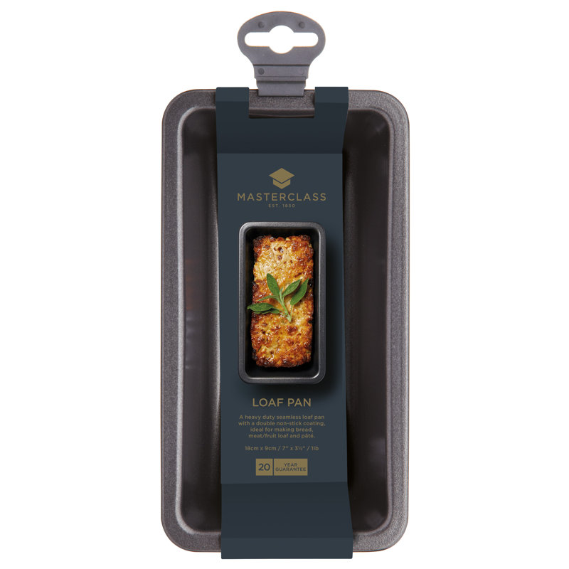MasterClass Non-Stick 1lb Seamless Loaf Pan