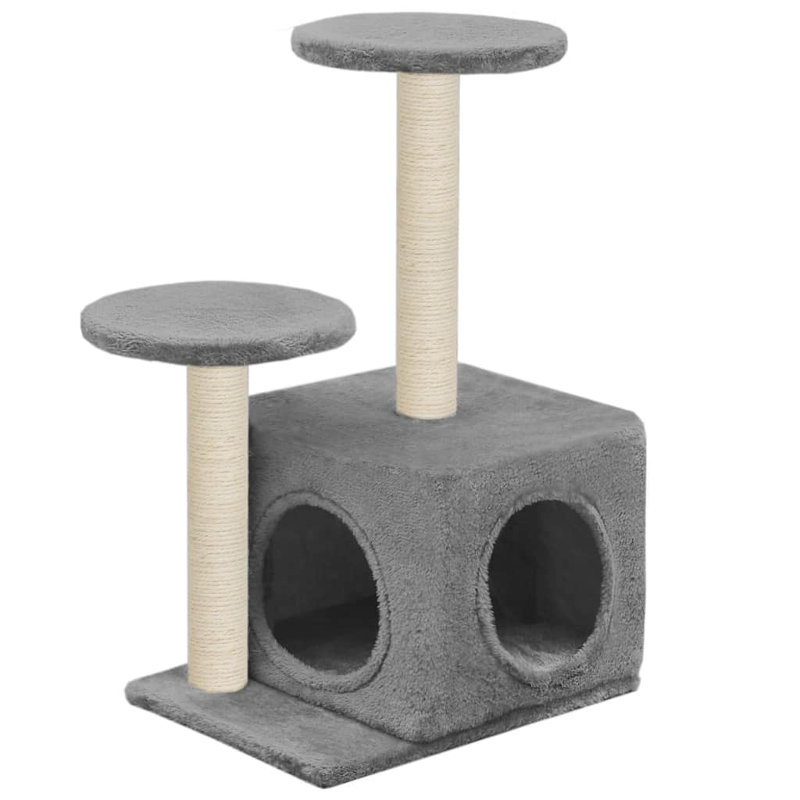 Allyssa 60cm H Cat Tree, Grey